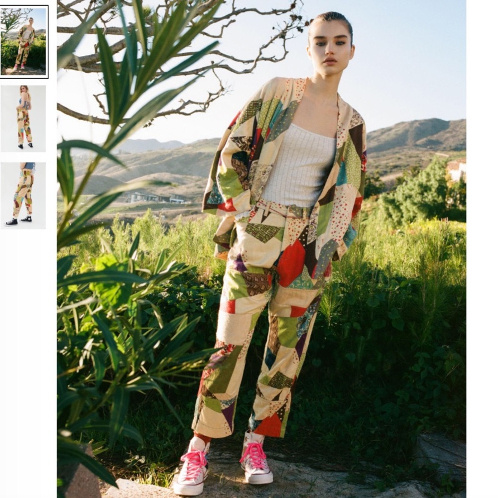 Kimchi Blue patchwork cargo pants - Picture 8 of 12
